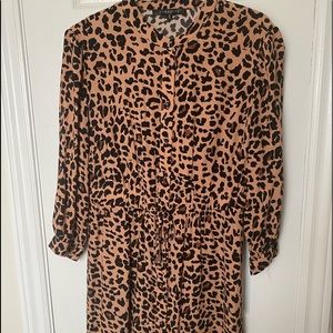 Leopard print dress